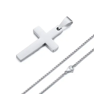 Image de Collier Croix Homme - Style Robuste & Élégant
