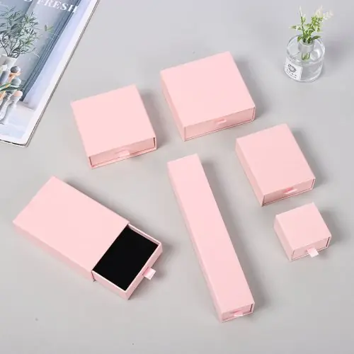 Image de Boîte Cadeau Élégante pour Bijoux - 10 Pièces