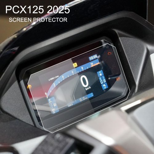 Zdjęcie Ochrona ekranu dla Honda PCX 125 2025 – bezpieczna i przezroczysta