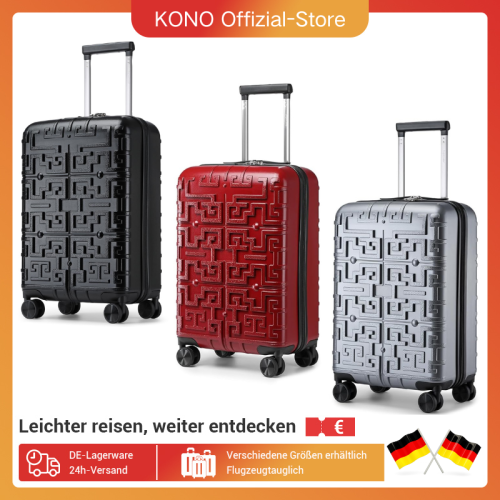 Imagen de Maleta de Mano Ligera y Robusta con Ruedas Giratorias