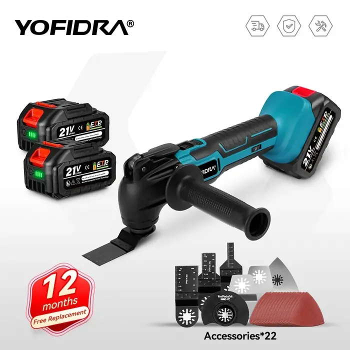 Image de Scie oscillante multifonction 21V compatible Makita