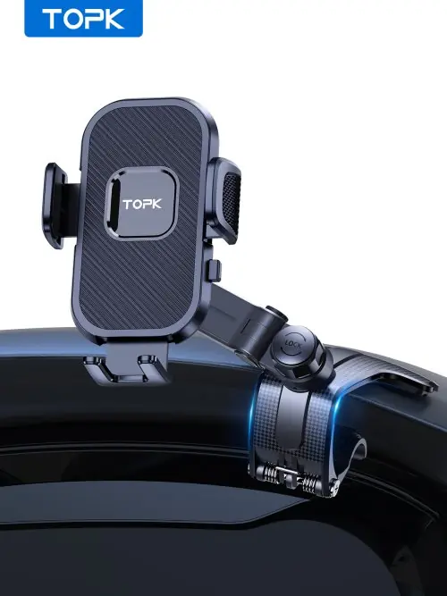 Image de Support Téléphone Voiture 360° - Stable & Réglable