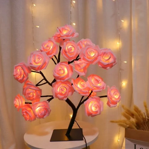Roze wit licht