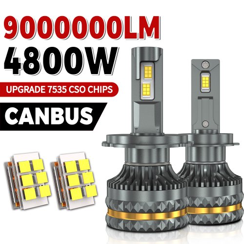 Imagen de Bombillas LED de Faros 9M Lúmenes - Alta Potencia para Coches