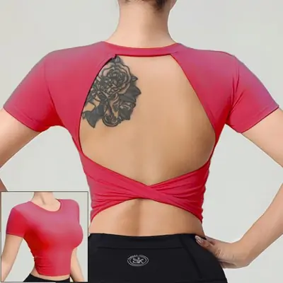 Image de Chemise de Yoga Femme - Grande Taille & Manches Longues