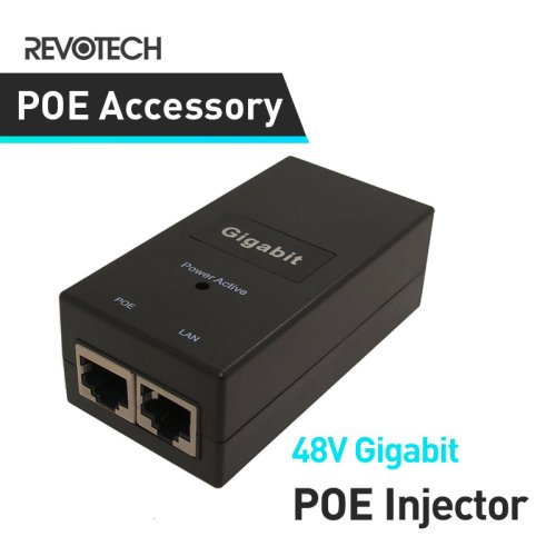 Image de Ancre PoE Gigabit 10/100/1000 Mbps - Alimentation Passive 48V