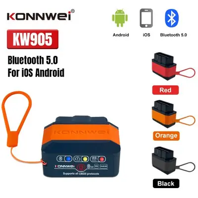 Image de Outil de Diagnostic OBD2 Bluetooth pour Voiture