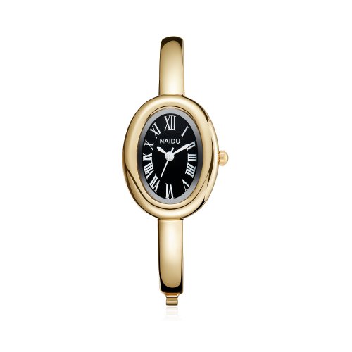 Immagine di Orologio da polso da donna elegante di lusso alla moda Orologio da polso al quarzo da donna impermea...