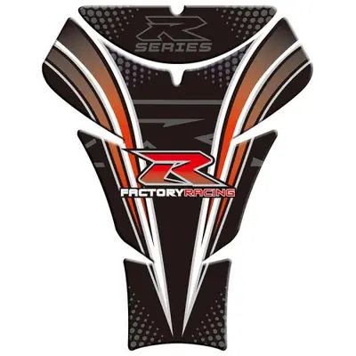Image de Autocollant Protection Réservoir Moto Fishbone Design