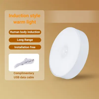 Image de Veilleuse LED Rechargeable avec Capteur de Mouvement