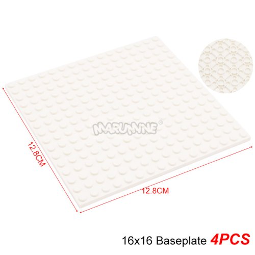 Imagen de Bloques de construcción Marumine, placa Base de doble cara 16x16 91405, piezas de ensamblaje, placa ...