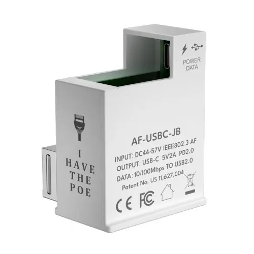 Image de Adaptateur PoE vers USB-C pour iPad - Charge et Données