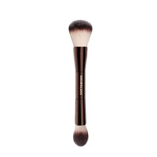 Image de Pinceau Maquillage Double Tête - Éclat & Surbrillance