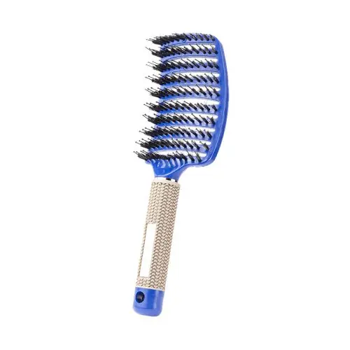 Image de Brosse à Cheveux Massage Cuir Chevelu - Démêlage & Stimule la Croissance
