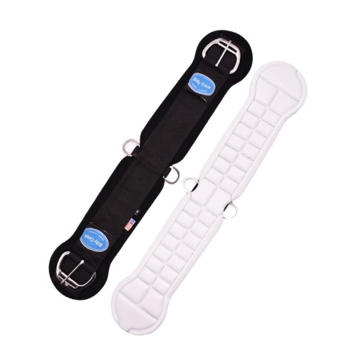 Image of Premium Western Horse Cinch with Detachable Foam Padding – Cold-Proof, Wear-Resistant, Sweat-Wicking, Roll Snug Buckle Design for Ultimate Comfort and Durability