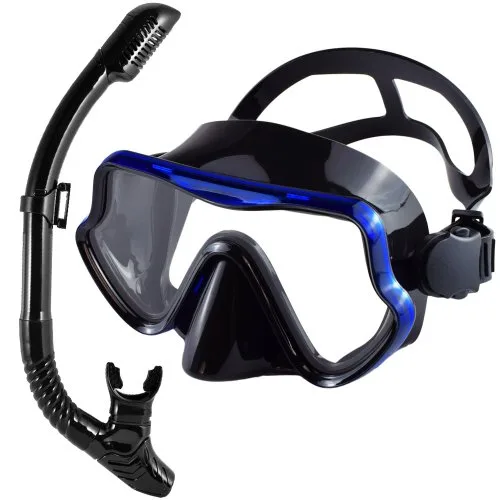 Schwarz blau