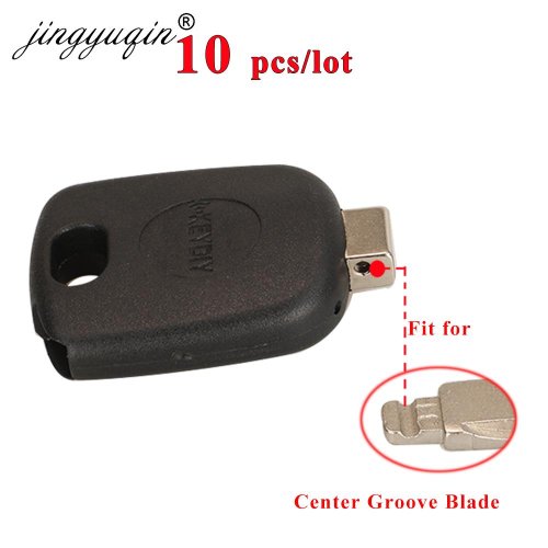 Afbeelding van Jingyuqin 10pcs KEYDIY Universele Transponder Autosleutel Shell Case KD/VVDI Blades Hoofd met Chip Houder Universele Autosleutel behuizing