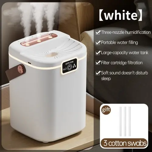Image de Humidificateur 2L Tinsol - Triple Buses & Veilleuse