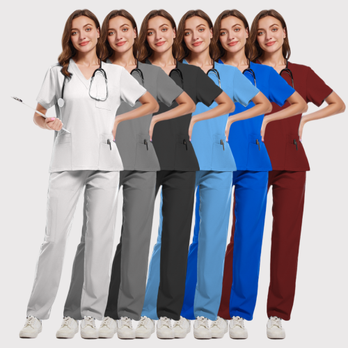 Immagine di Uniformi Professionali per Infermieri e Medici – Stile Moderno e Comfort