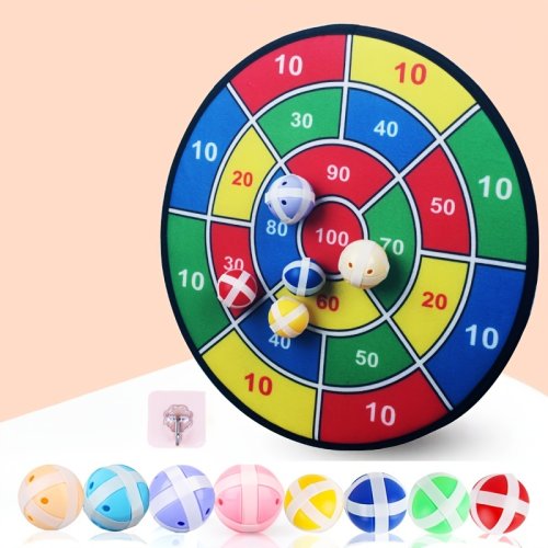 Immagine di Tavola da Gioco con Palle Appiccicose per Bambini – Dardi ad Aria e Bersaglio in Plastica Rigida per Interni ed Esterni, Ideale per Giochi di Famiglia