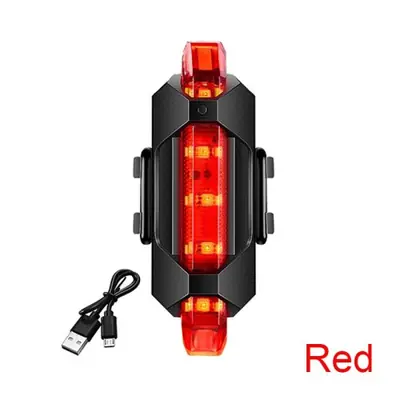 Image de Feu LED USB pour Vélo - Avant & Arrière