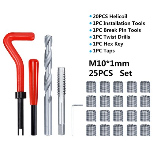 25pcs M10x1.0