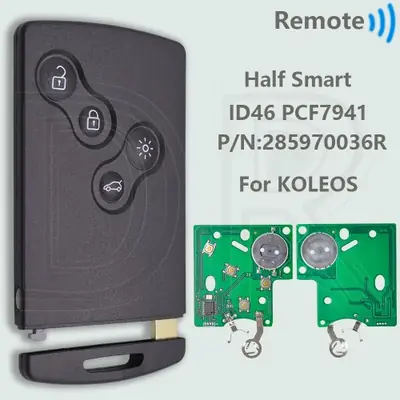 Image de Clé Télécommande Intelligente pour Renault - ID46/PCF7953M