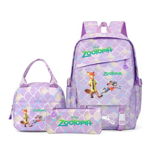 Zootopia Schooltas Set voor Kinderen - Kleurrijk en Leuk