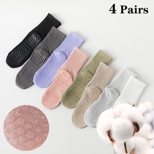 Afbeelding van Stijlvolle Yoga Sokken voor Dames - Antislip & Comfortabel