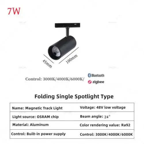 7W projecteur
