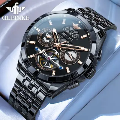 Image de Montre Homme Automatique Squelette Luxe