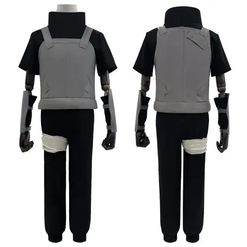 Image de Cosplay Itachi Uchiha ANBU - Costume complet en faux cuir