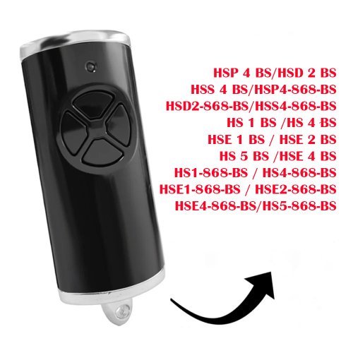 Imagen de Control Remoto Universal para Puerta de Garaje 868 MHz