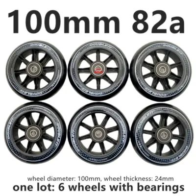 Roues de Patin Vitesse 90-110mm - Haute Durabilité & Performance