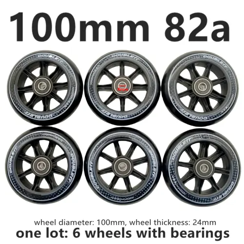 Image de Roues de Patin Vitesse 90-110mm - Haute Durabilité & Performance