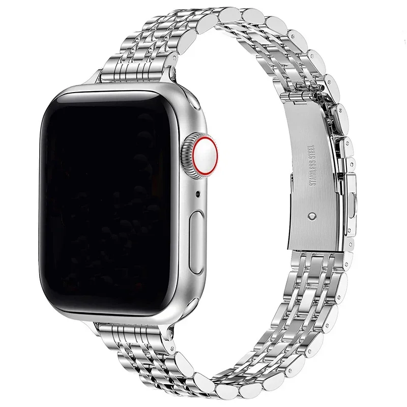 Image de Bracelet Acier Inoxydable pour Apple Watch