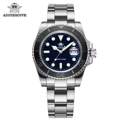 Image de Montre de Plongée Luxueuse pour Hommes - Étanche 20 Bar