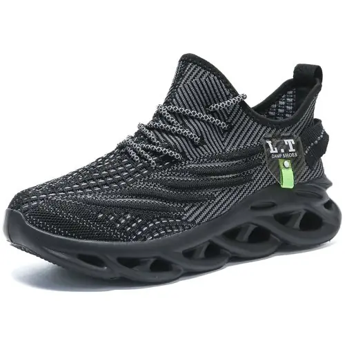Image de Baskets Homme Respirantes & Légères - Noir