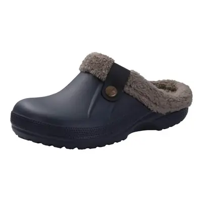 Image de Pantoufles Hommes Hiver Chauffantes & Anti-Dérapantes