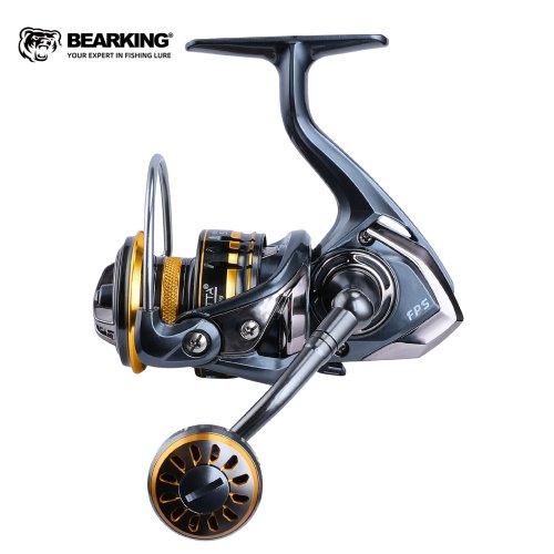 Zdjęcie BEARKING brand New Arrival kołowrotek do wędkarstwa morskiego Spinning 1000-6000 9 + 1BB 5.2:1 Max Drag 12KG wodoodporne kołowrotki