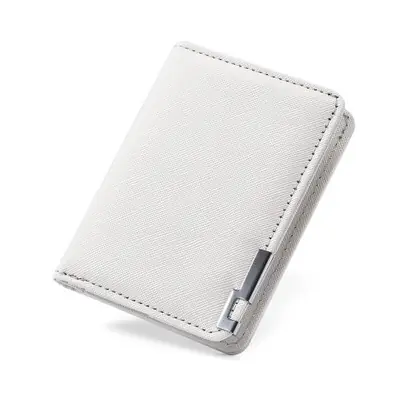Image de Portefeuille Homme Vertical Ultra Fin - Multi-Cartes & Style Affaires