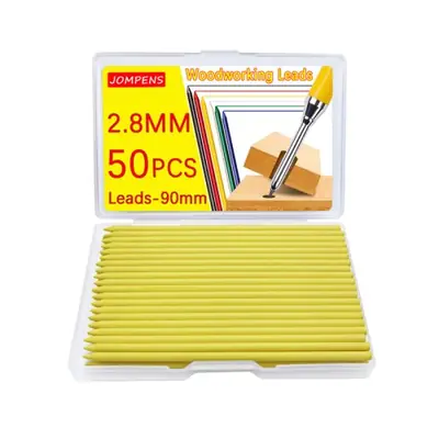 Image de Crayons de Charpentier Solides 2,8mm - 50 Pièces