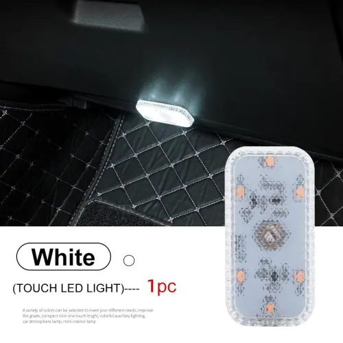 Image de Lampe LED Tactile Sans Fil pour Voiture - Éclairage Intérieur Intelligent