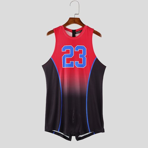 Immagine di Tuta Uomo Tie-Dye Senza Maniche - Moda Estiva 2025