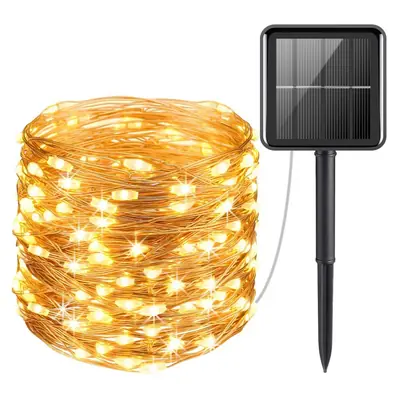 Guirlande LED Solaire Étanche - Éclairage Magique pour Jardin & Noël