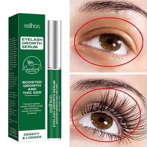 Bild von Natürliches Wimpernwachstumsserum – 7-Tage-Programm für längere, vollere, dickere und lockige Wimpern mit pflanzlichen Inhaltsstoffen