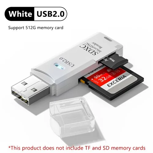 USB 2.0 biały