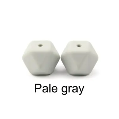 Image de Perles de Dentition Silicone Hexagonales - 20 Pièces