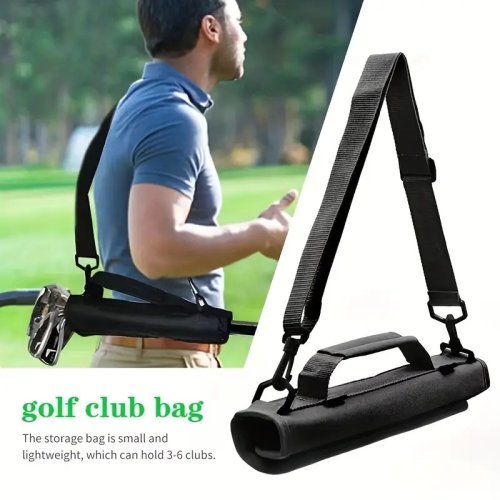 Imagen de Bolso Portátil para Palos de Golf Ligero y Compacto – Ideal para Practicar al Aire Libre con Estilo Unisex