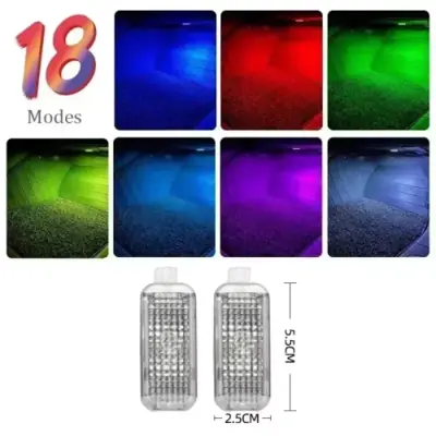 Image de Lampe de Siège LED RGB pour Audi - Éclairage Intérieur Personnalisable